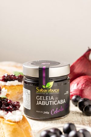 Geleia de Jabuticaba com CEBOLA ROXA de 240 g