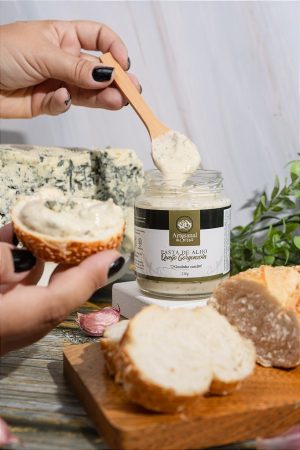 Pasta de Alho com Queijo Gorgonzola
