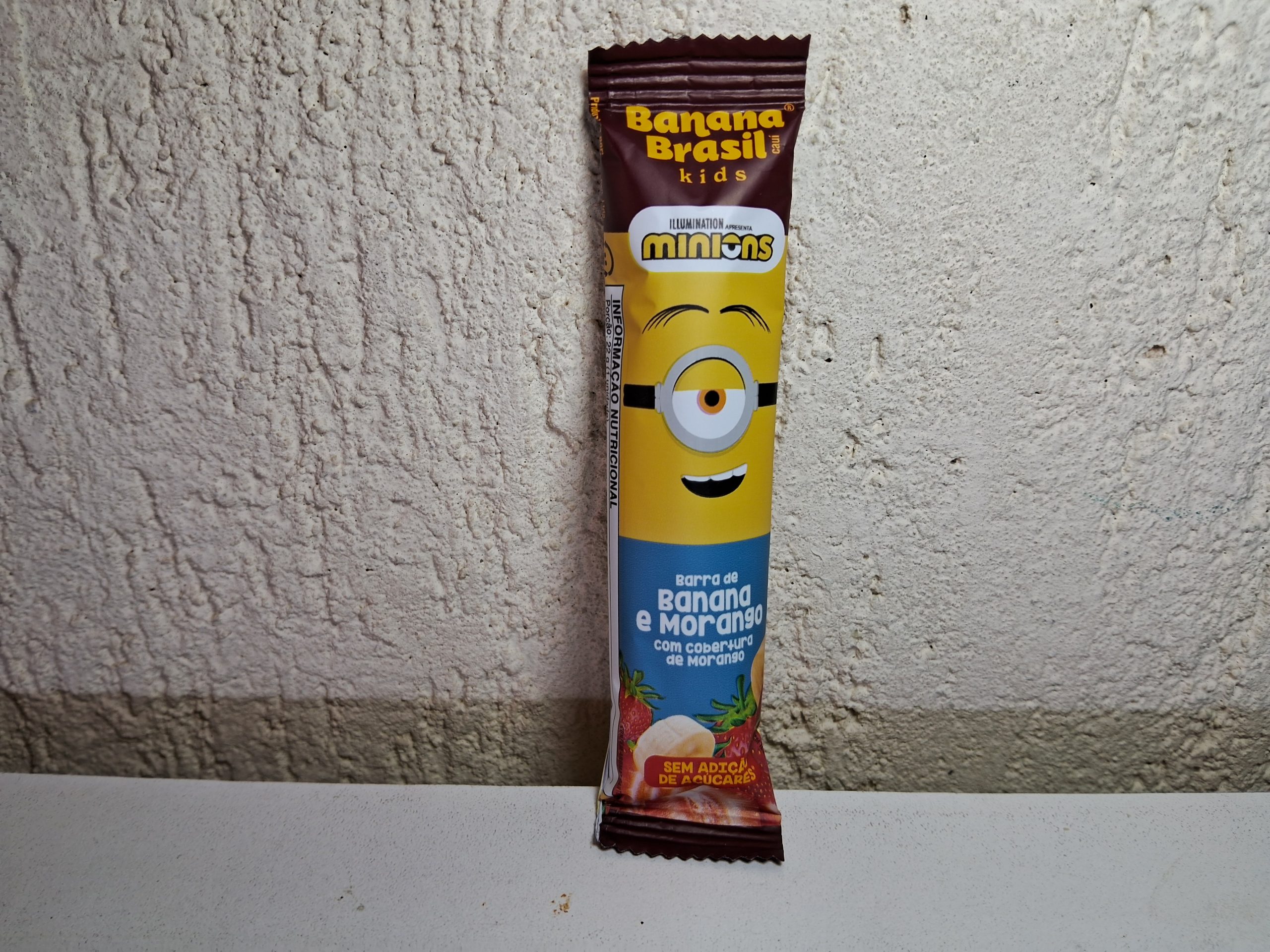 Banana Brasil Kids - Banana e Morango de 22g
