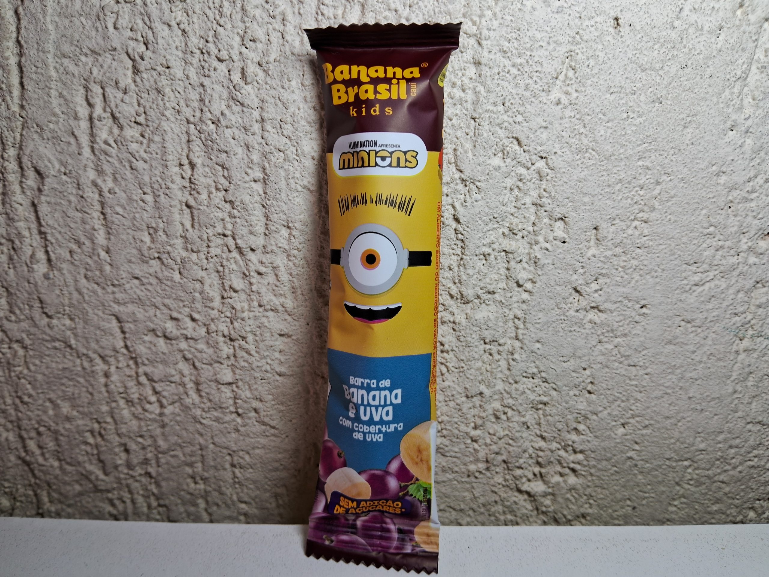 Banana Brasil Kids - Banana e Uva de 22g