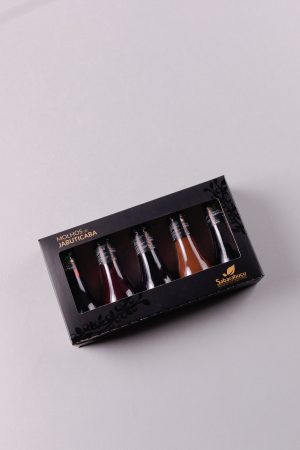 Kit com 5 Miniaturas de MOLHOS de 60ml cada