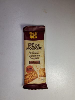 Pé de Moleque - Caramelo Salgado de 20g