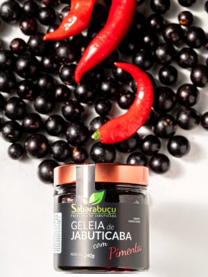 Geleia de Jabuticaba com PIMENTA  de 240g