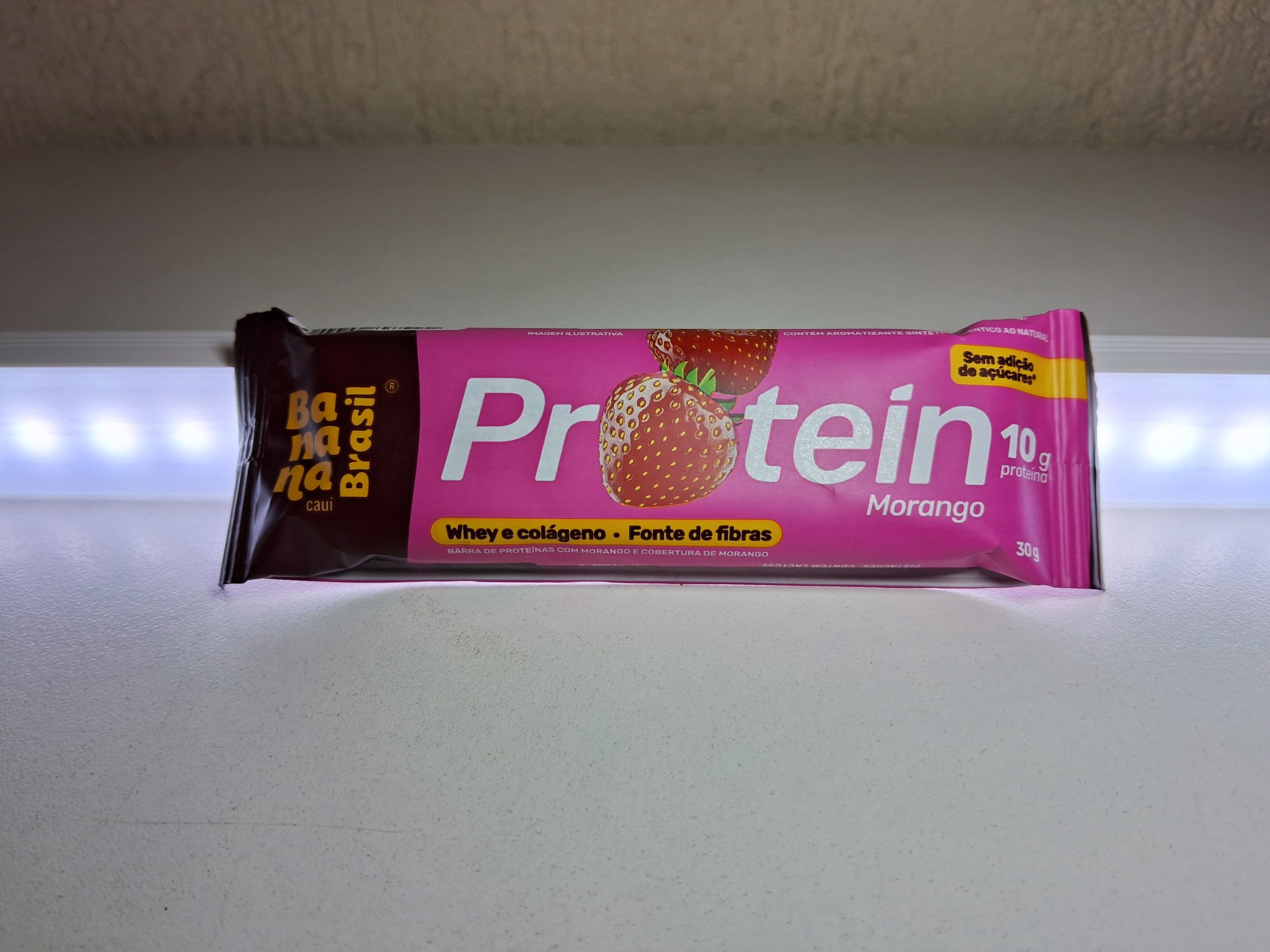 Protein - Barra de proteína - Morango de 30g - Imagem 2
